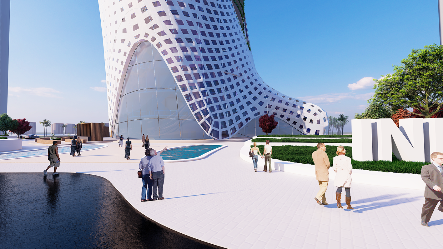 INNOFUSION · 商业创新中心丨开罗大学工程学院建筑系-22