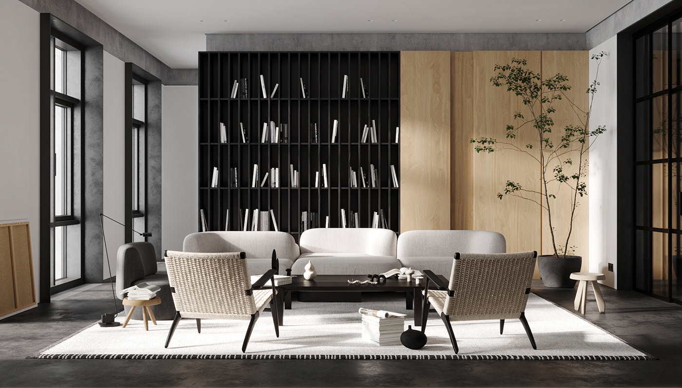 舒适原木风，打造温和美感的住宅空间！-0