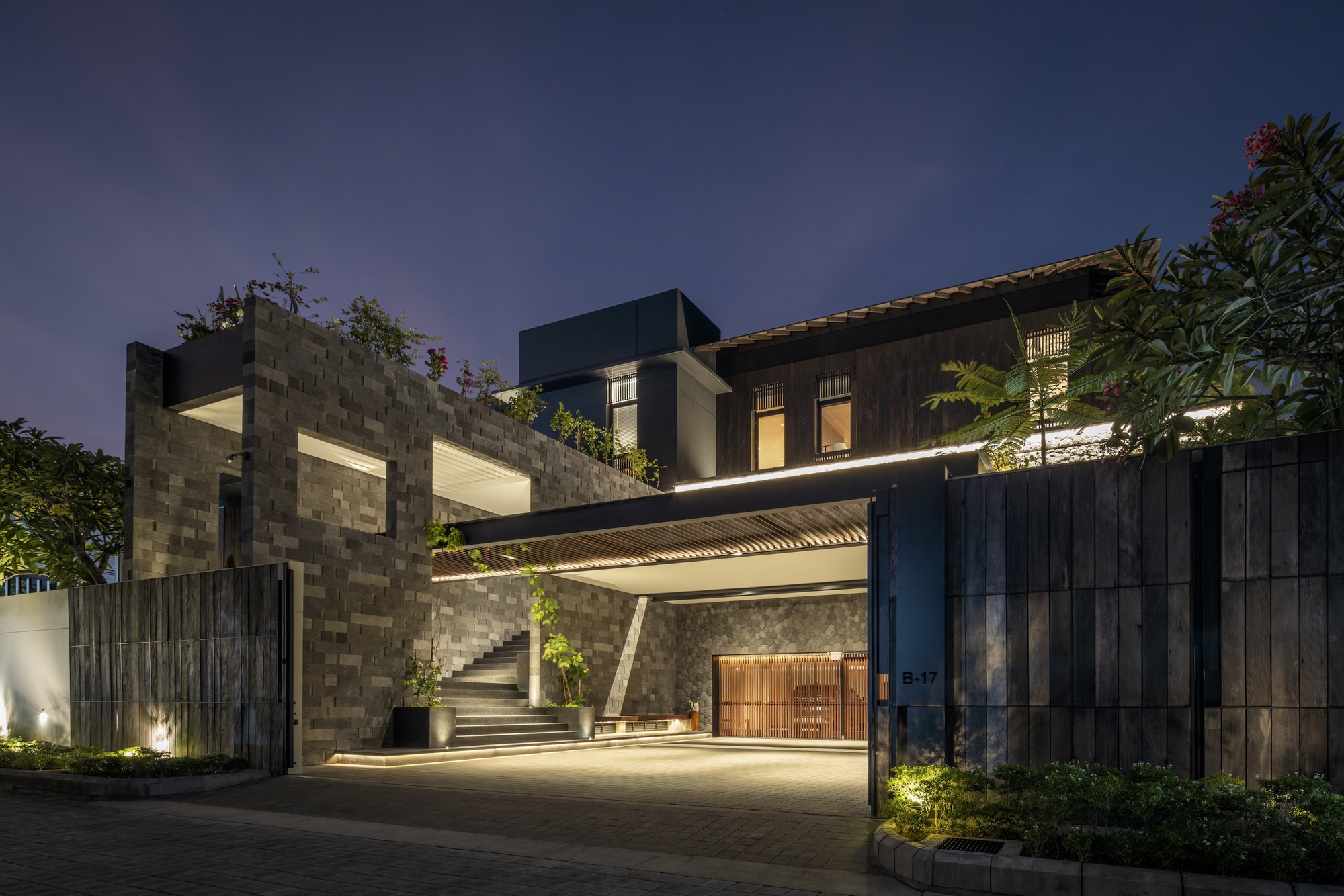 乌玛萨里宅邸丨印度丨Arkana Architects-33