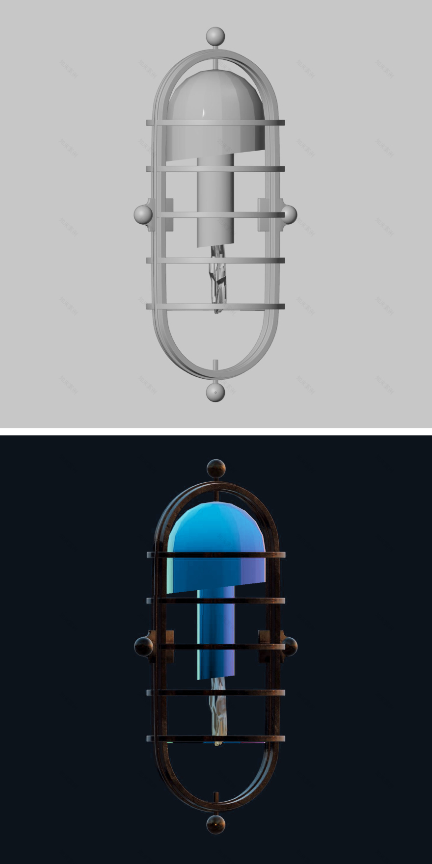 视频游戏虚拟空间之特别审判法庭室内设计-8