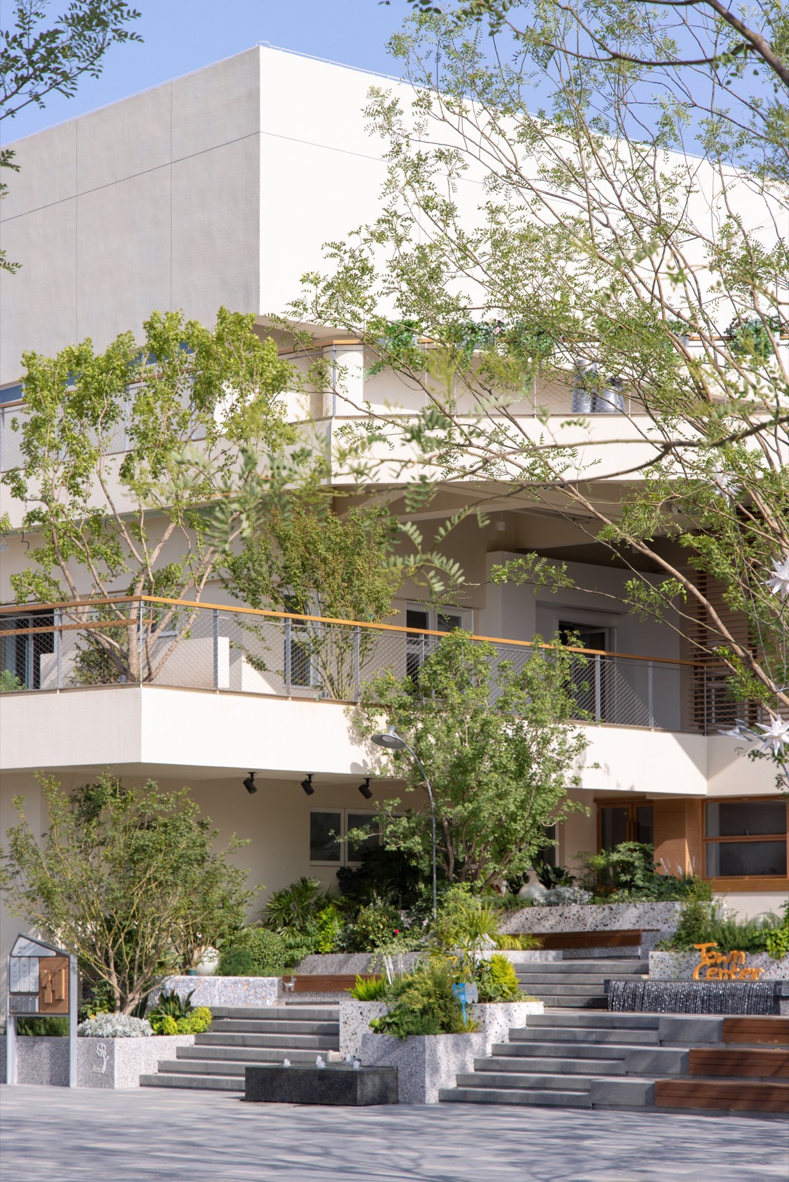 西安万科理想城北区小镇中心·池岛丨中国西安丨成都九十建筑设计有限公司-45