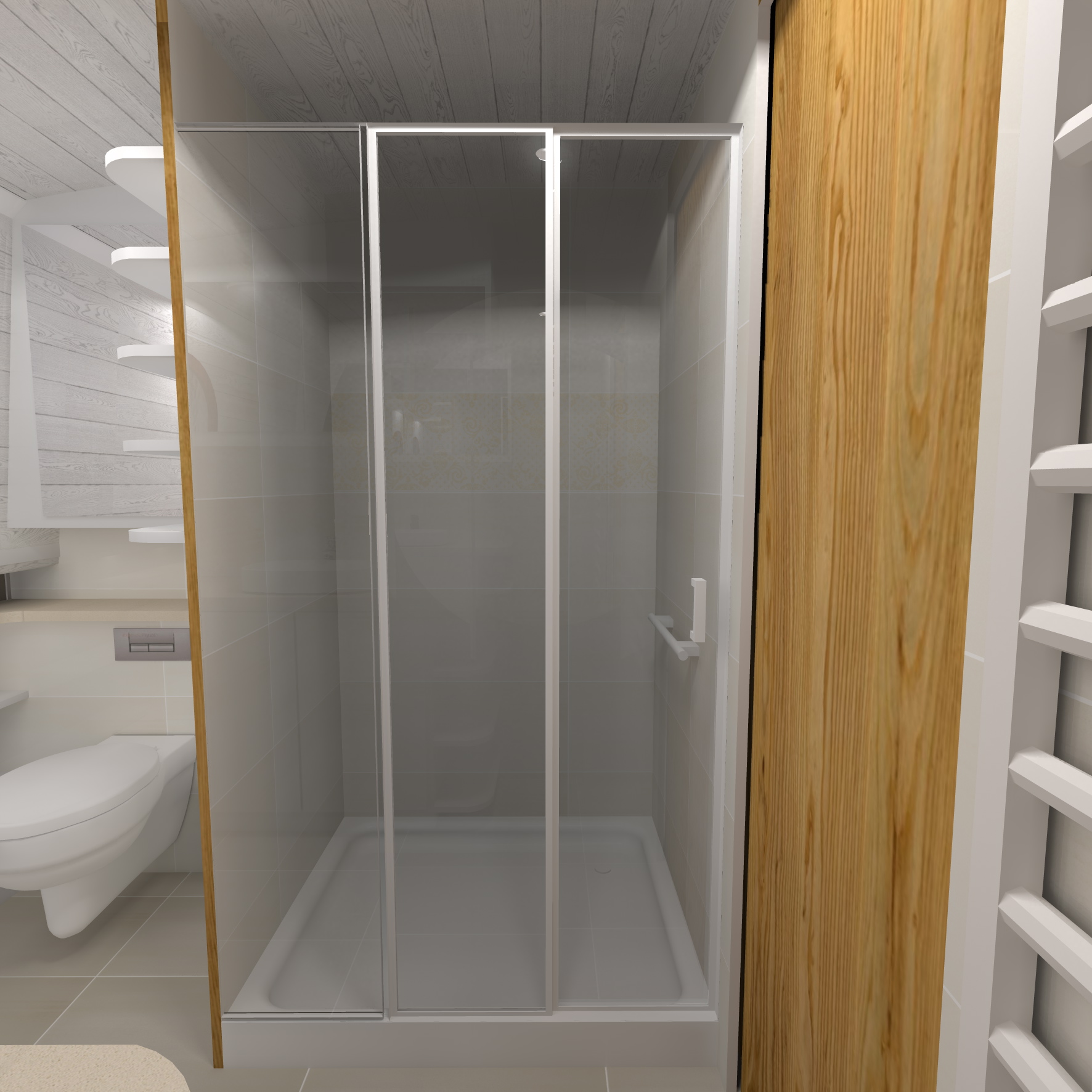 CANAL BOAT bathroom for client-3