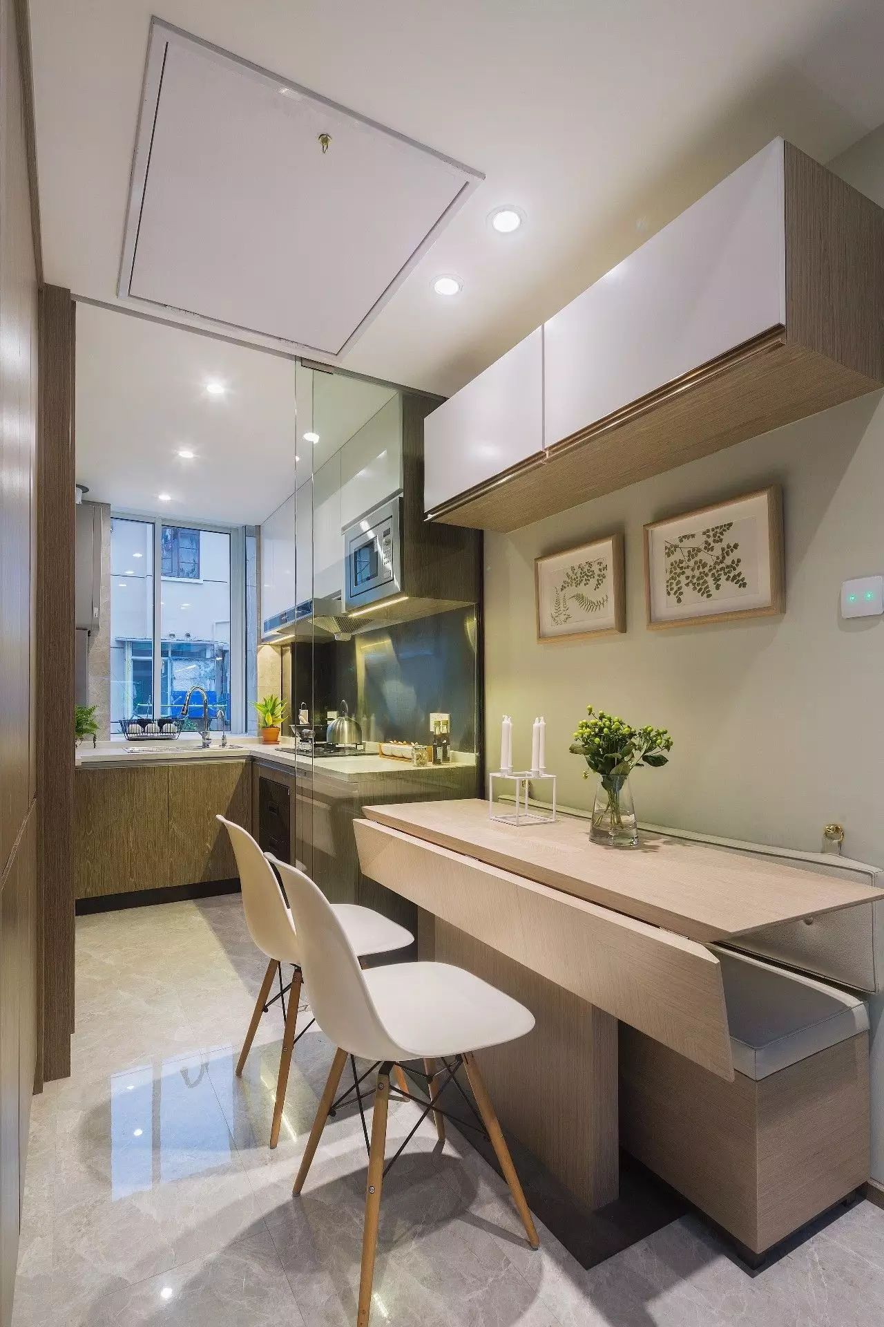 《WOW 新家》上海老公房改造,层高 3.25 米的空间魔法-40