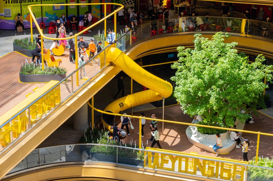 西安未央168商业街区露台改造丨中国西安丨原筑景观-41