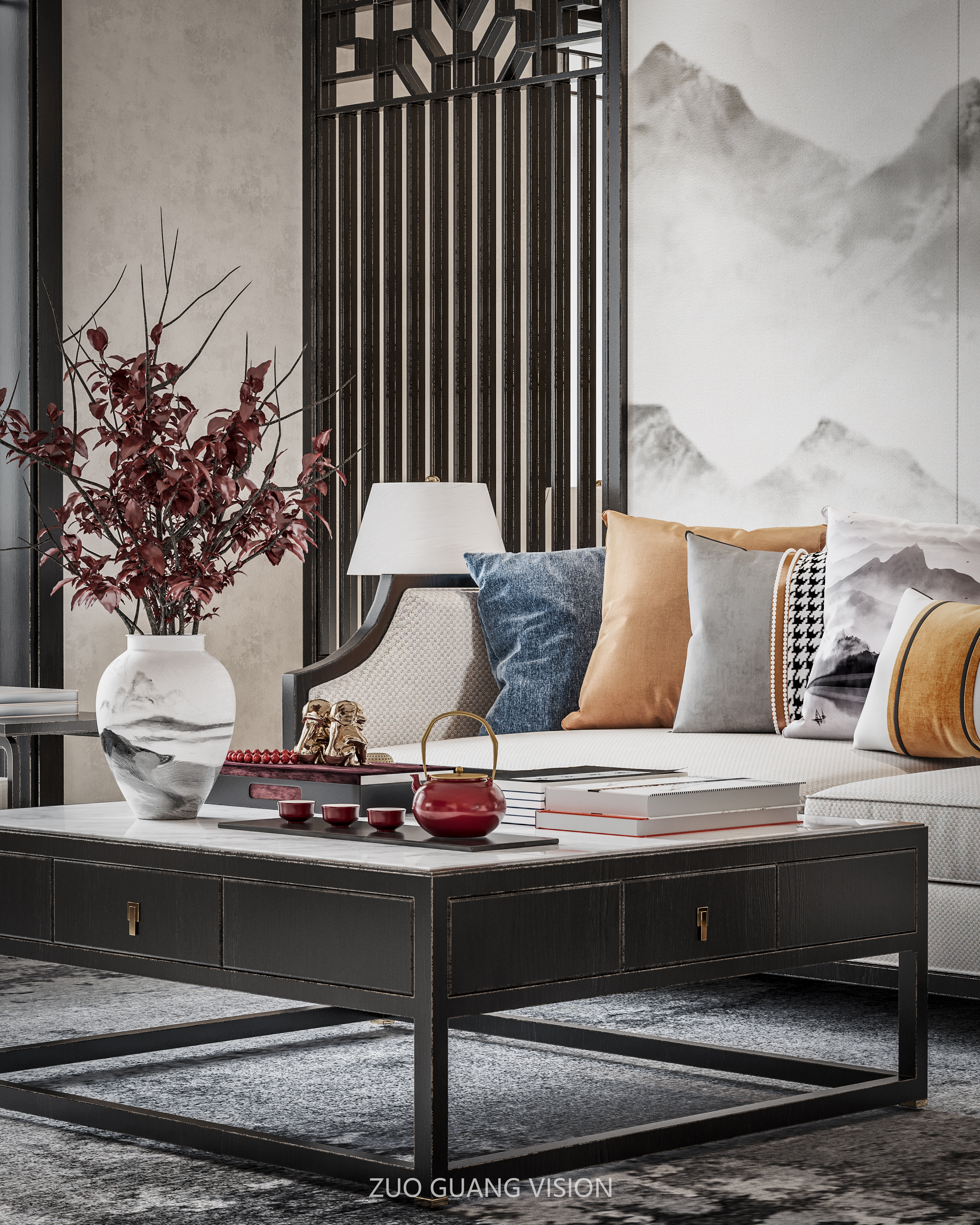 关山公寓·中式-16