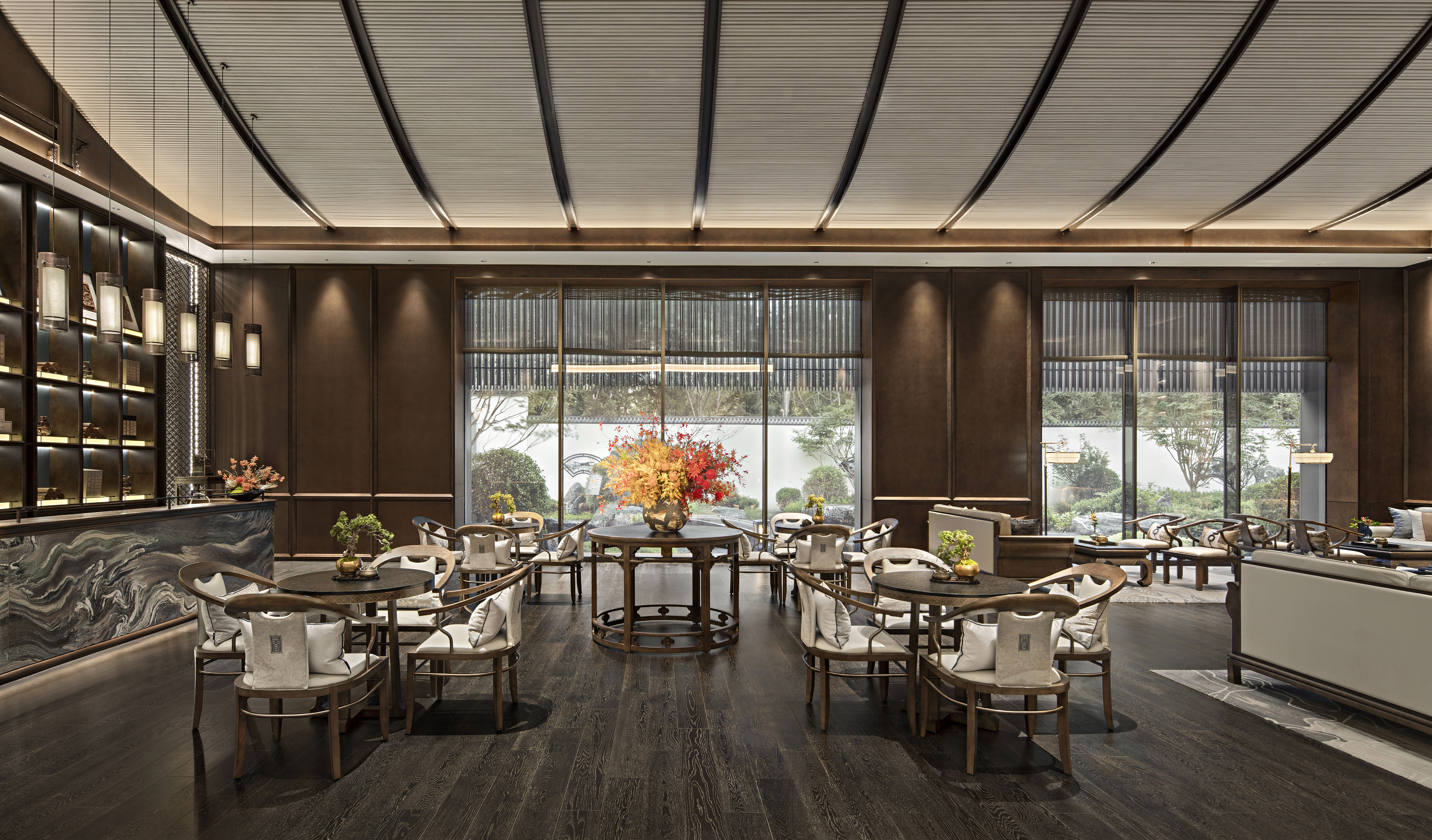 盘石设计 | 700㎡闲庭深院，云起东方，臻美之境！-17