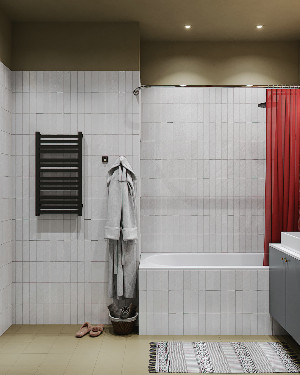 81㎡混搭风公寓设计-17