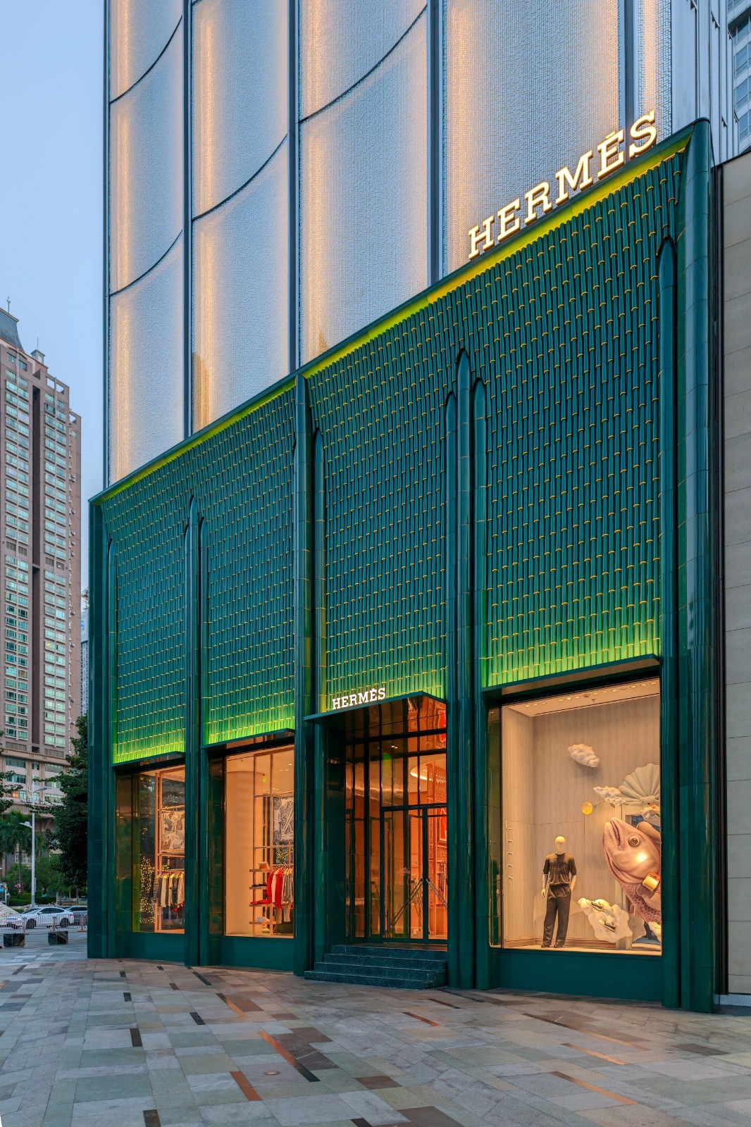 爱马仕深圳万象城专卖店丨中国深圳丨巴黎建筑事务所RDAI-3