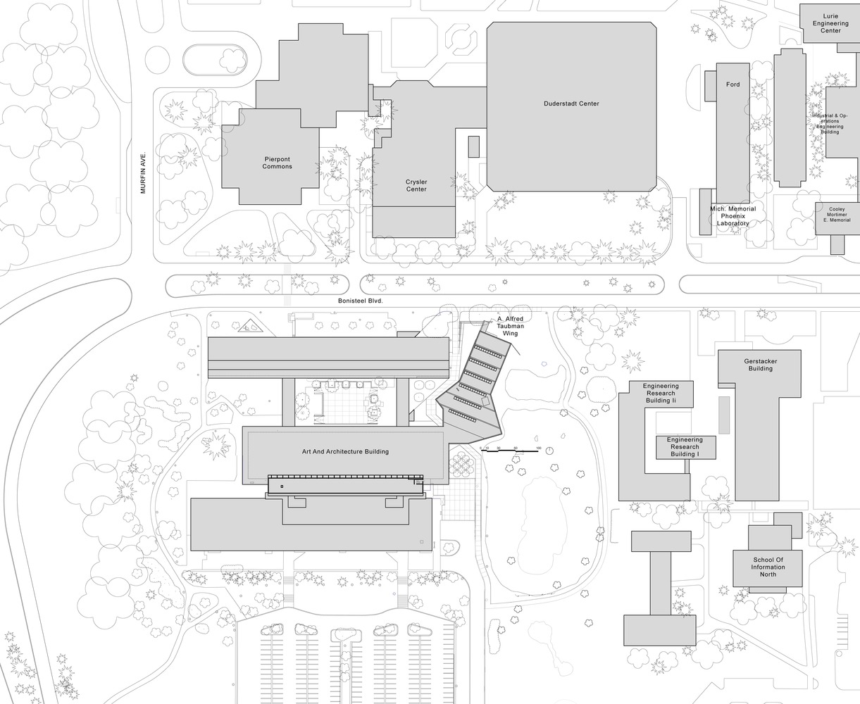 博尼斯蒂尔大道上的线性中心 · 阿尔弗雷德·陶布曼翼-42