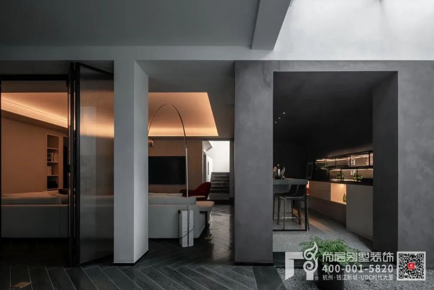 自然诗意·润物无声 · 现代别墅设计丨杭州尚层装饰-45