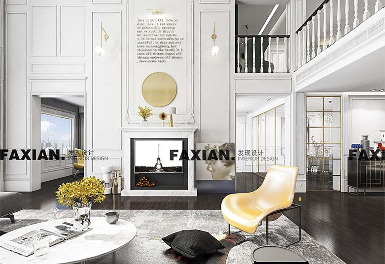 
发现设计—淄博远景玉成260平复式案例 -5