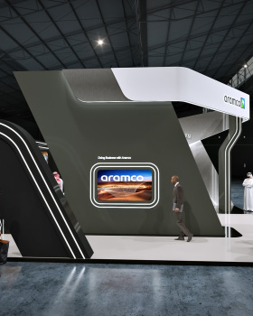 ARAMCO Stand 10m x 10m