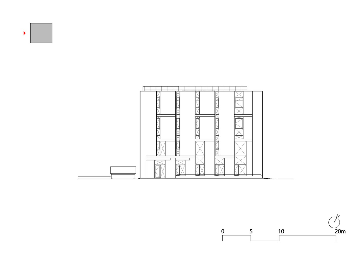 曲折红砖外立面的电影公司办公楼设计丨韩国京畿道丨戈者设计-36