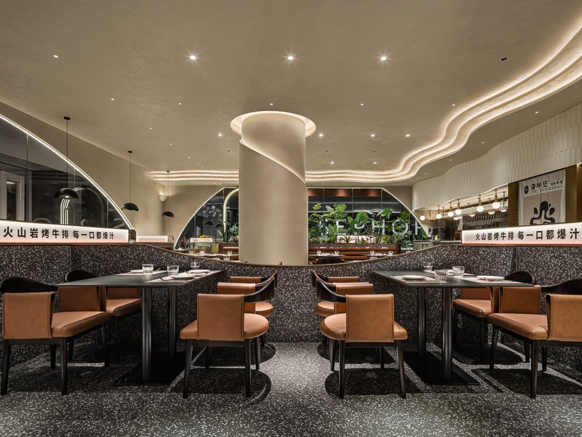 御牛纪·岩烤牛排（壹方城黑金店）丨中国深圳丨艺鼎设计-7