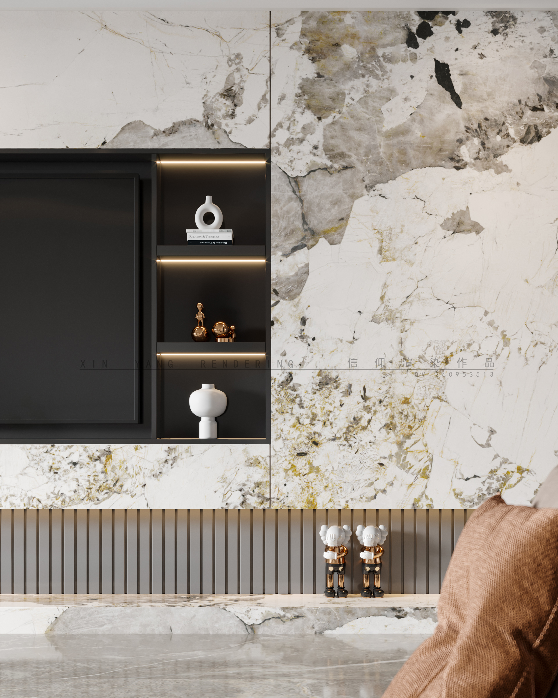 现代简约公寓设计丨知名设计师-8