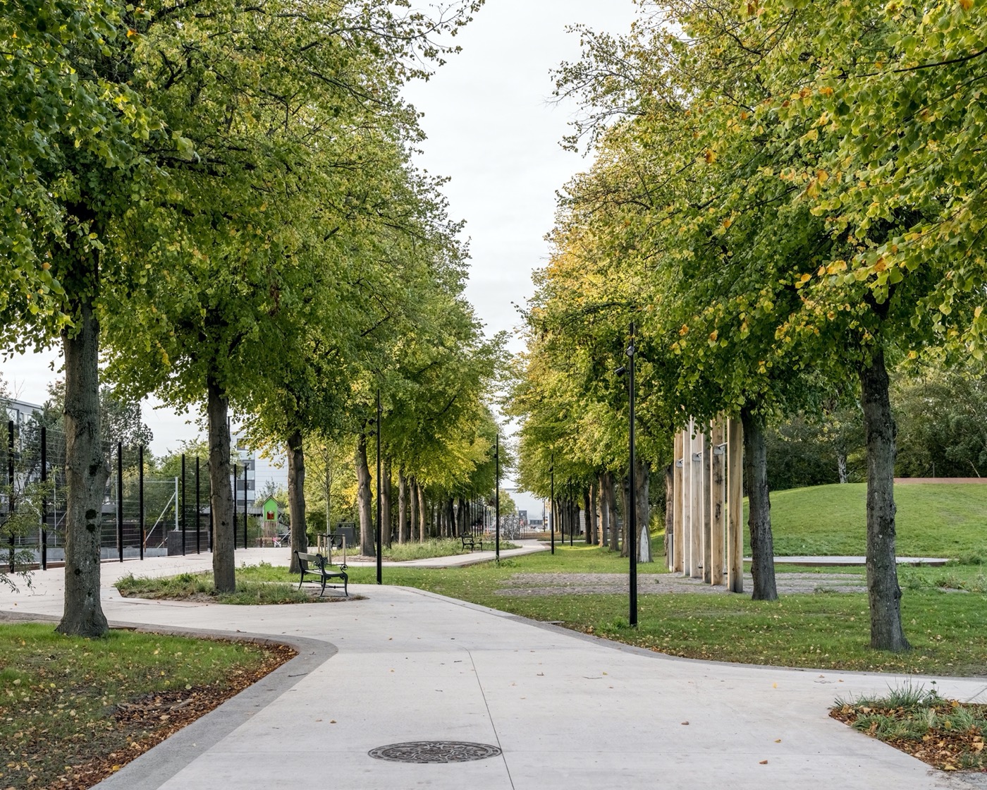 丹麦Remiseparken住房开发区景观-23