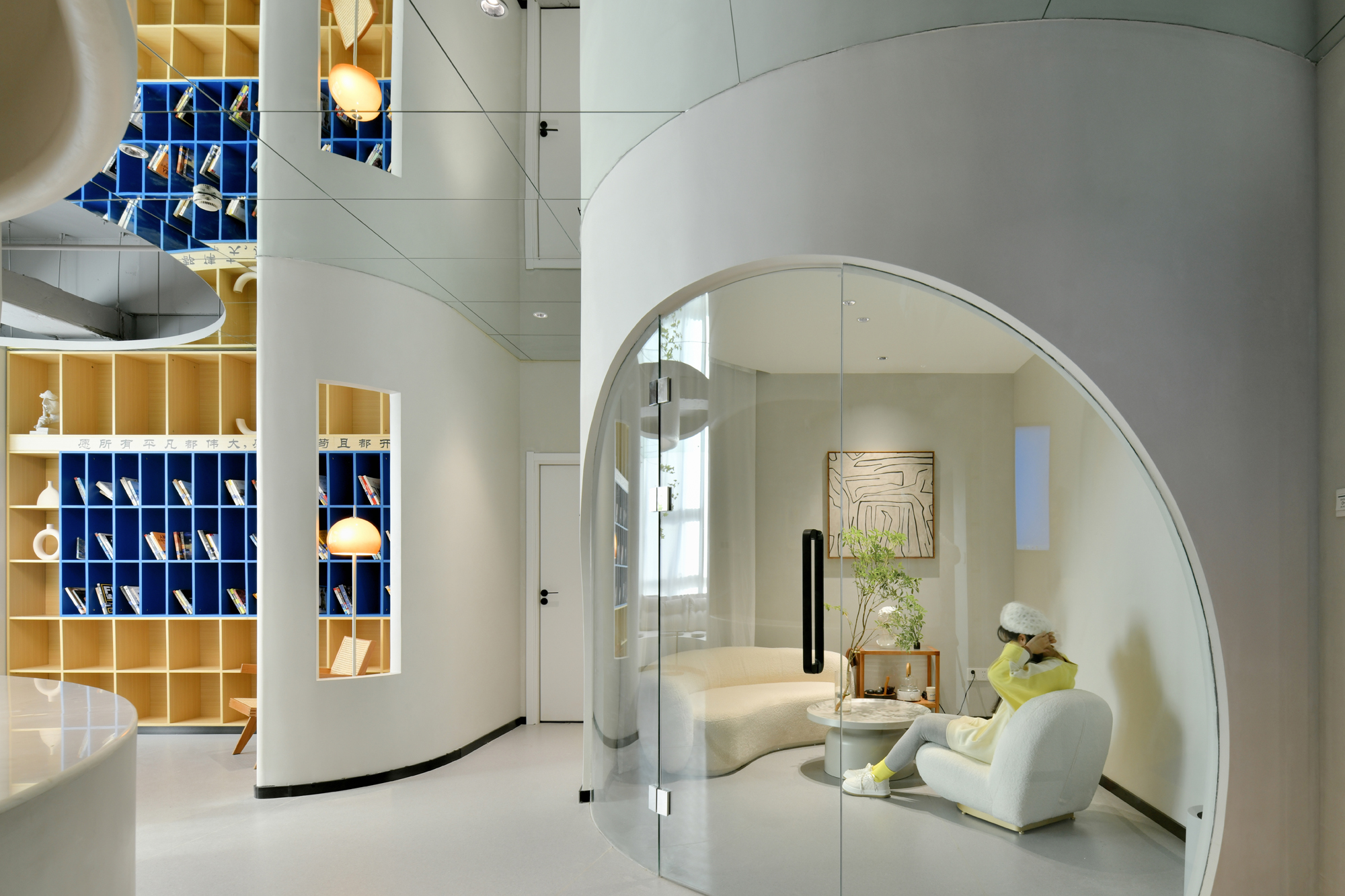 山西太原室内设计|鲸语自习室-3