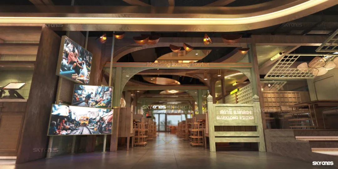 燃泰·泰式火鍋全新空間系統研發丨中国北京丨SKYONES 设计团队-53