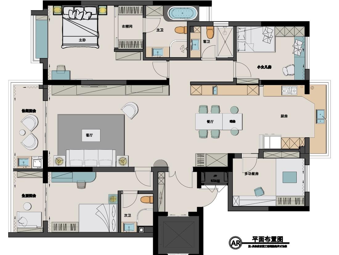 无·限|| 现代轻奢家居设计-24