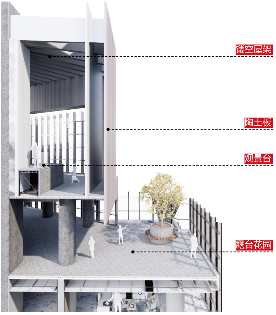 西安万达高新区超高层方案 | 传统与现代的融合-95
