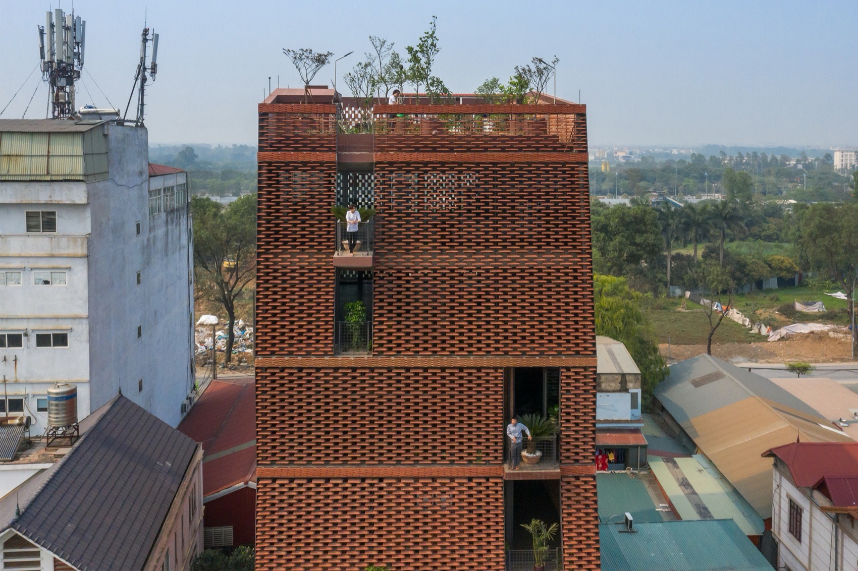 Tropical Flow住宅丨越南河内丨H&P Architects-15