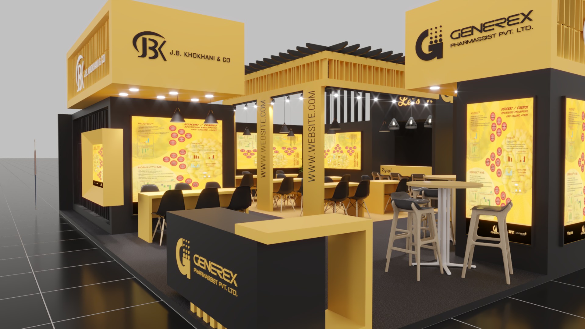 J B Khokhani Stall @ CPHI 2022, Noida-3