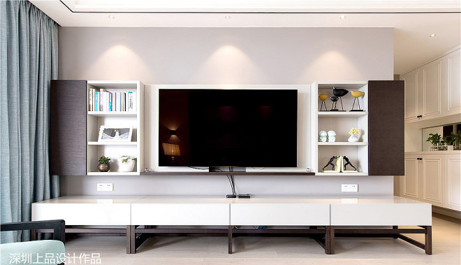 120㎡现代风格住宅  深圳上品设计-6