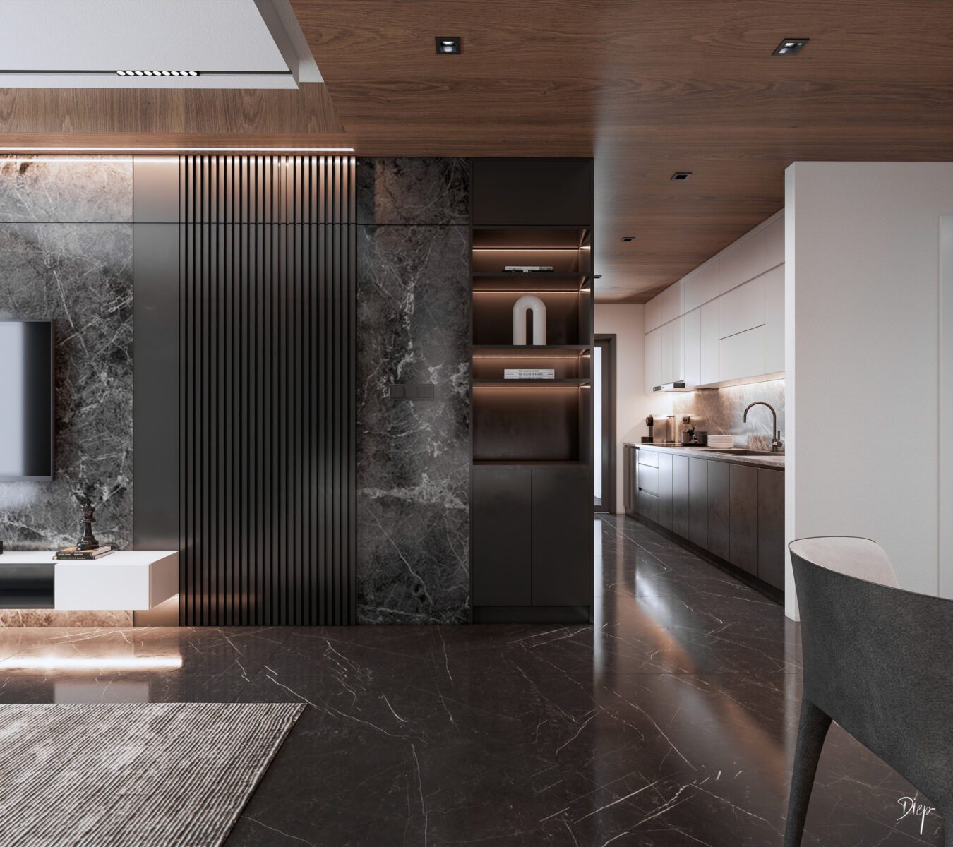 Sketchup公寓室内模型丨Nguyen Duy Diep-5