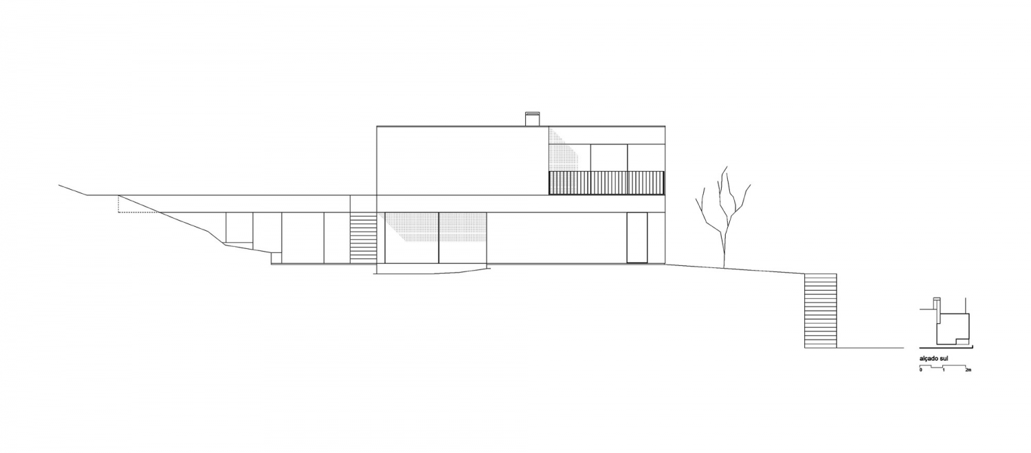 葡萄牙 Agueda 住宅——地形与空间的完美融合-51