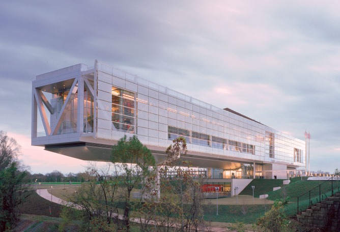 克林顿总统中心新扩建项目丨美国小石城丨Studio Gang（与Polk Stanley Wilcox合作）-23