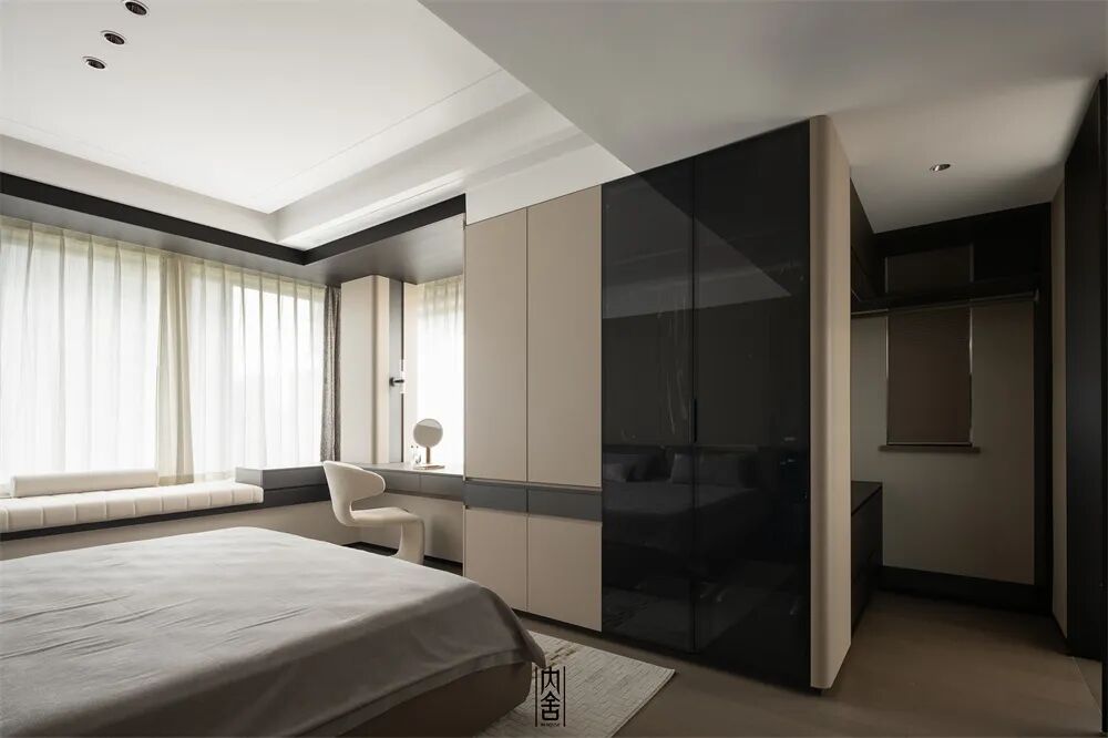 内舍软装丨228㎡现代意式风，不刻意奢华，以质感雅致实现高级感自由！-35