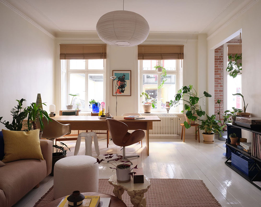 斯德哥尔摩 49㎡奇趣公寓 | 不寻常的北欧设计-1