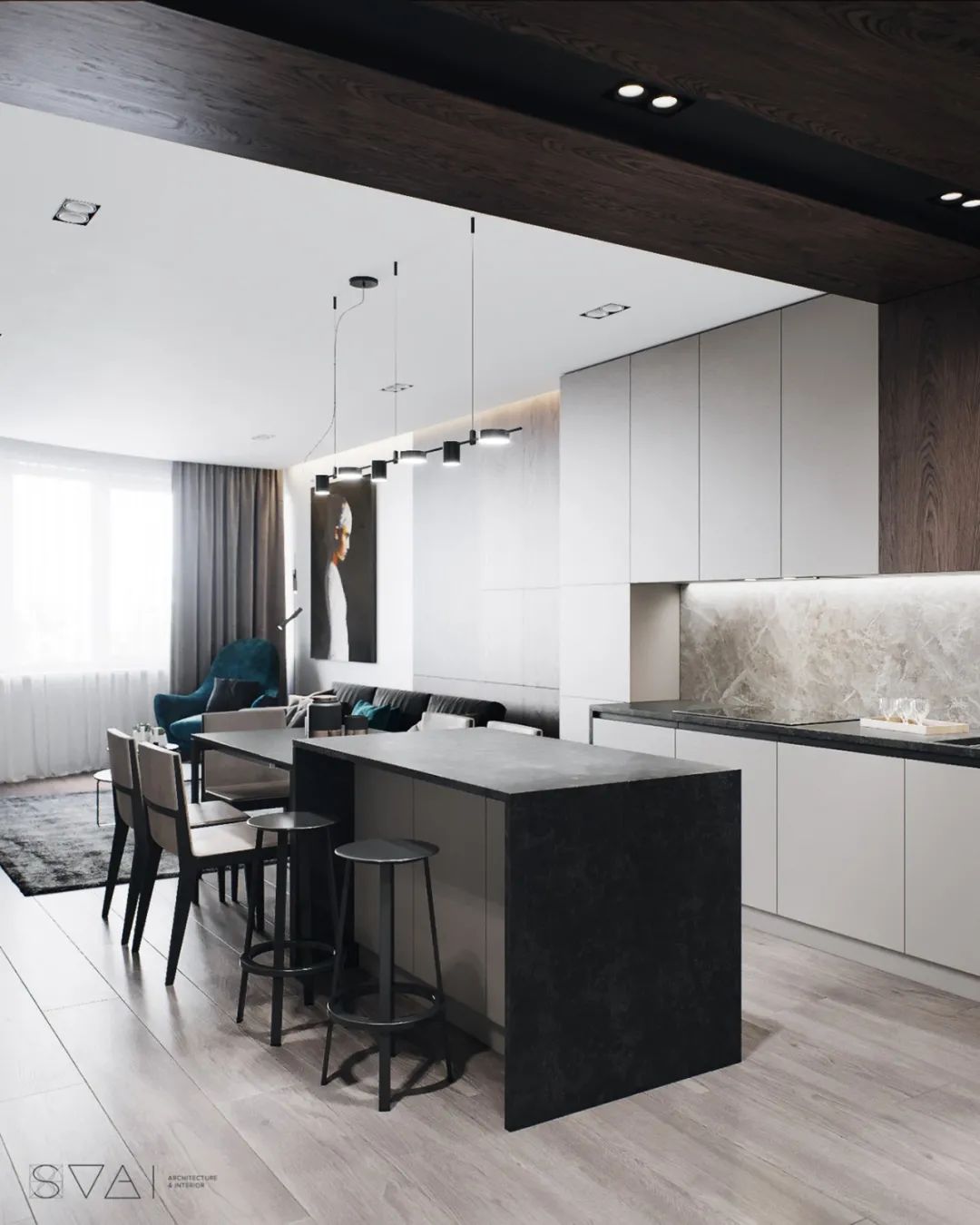 110㎡现代私宅-30