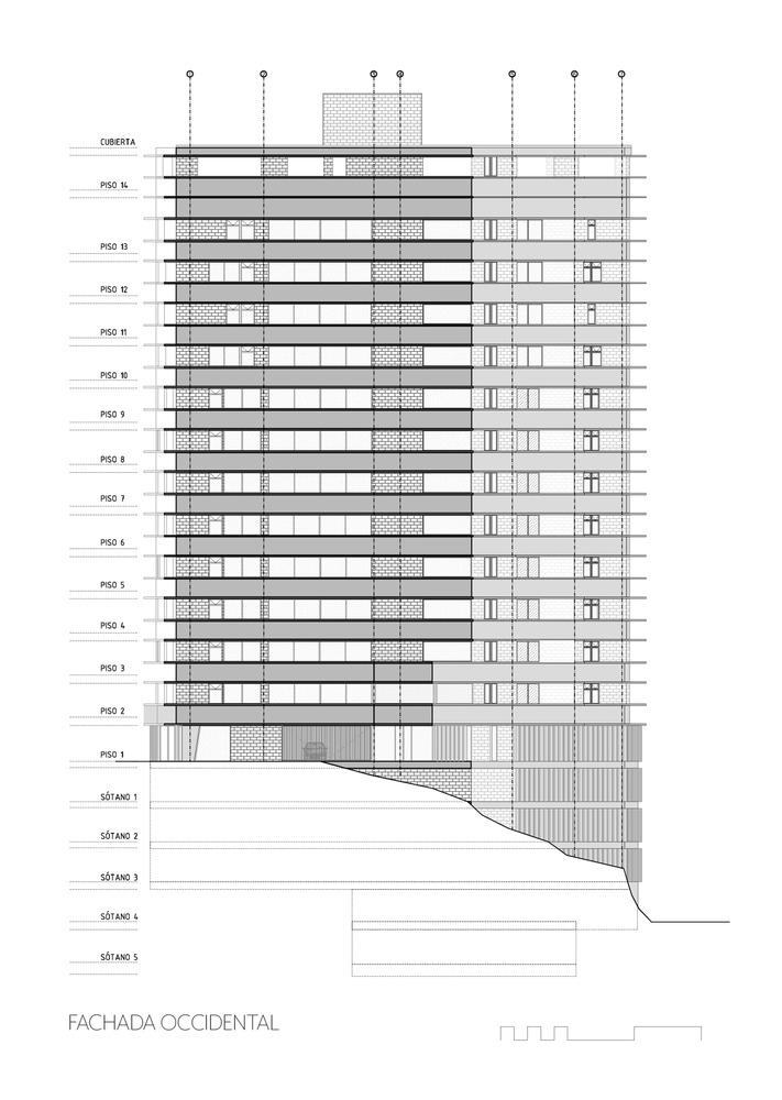 哥伦比亚 Zebrano 公寓楼丨Plan b arquitectos,M+Group-46