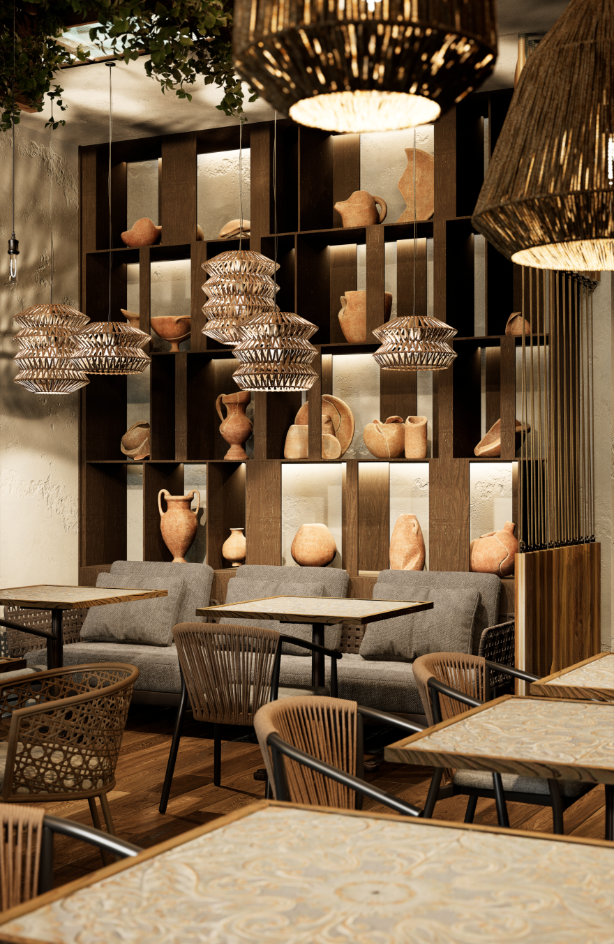 亚美尼亚餐厅室内设计-0