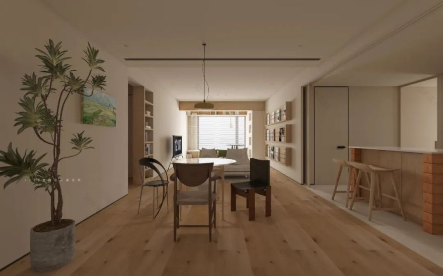 现代复古的百捷御府闲居设计丨LSZ·D 室内设计事务所-11