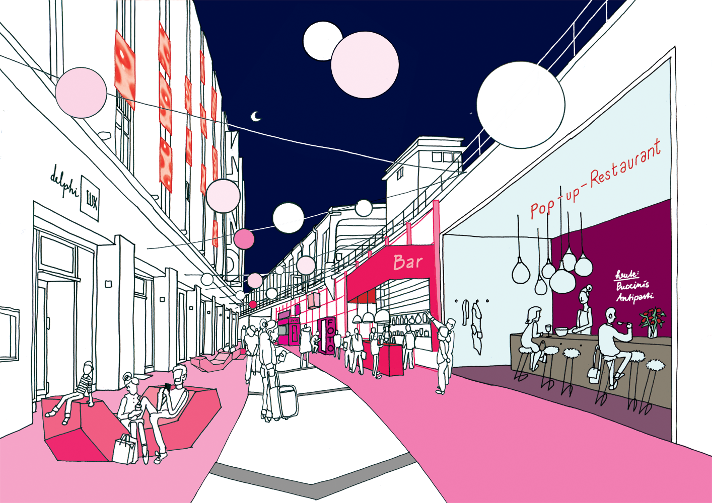 柏林购物商场 YvaBogen 的视觉化设计丨德国柏林丨visuranto-11