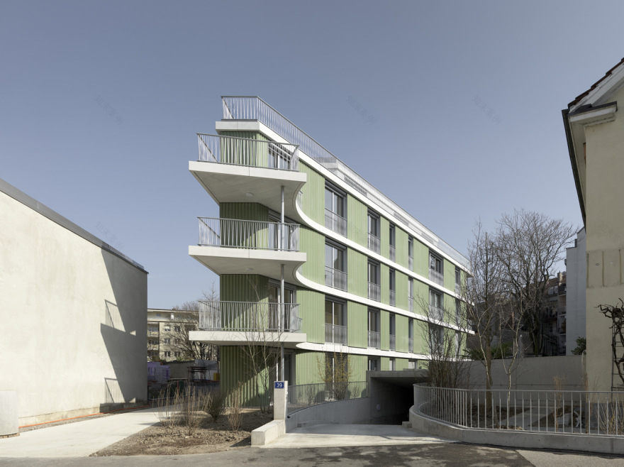 Basel 老厂房变宜居庭院丨瑞士丨Itten+Brechbühl-34