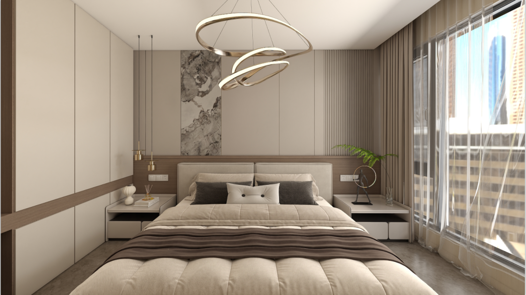 沉浸式探美家 · 90m²两人居,用米色和木调写一首生活诗丨中国衢州丨童晓飞-51