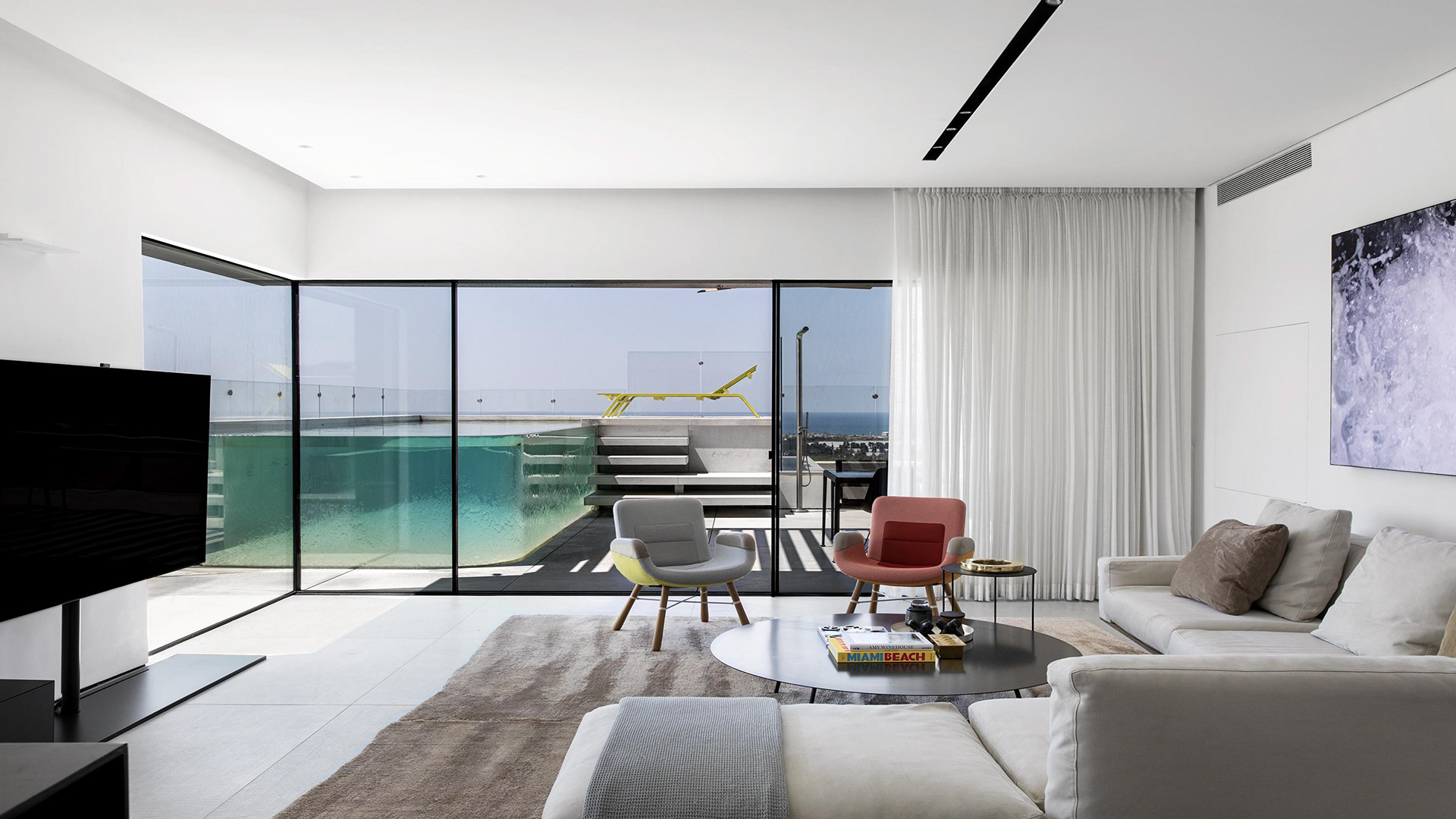 Raz Melamed Architect设计 顶层公寓-1