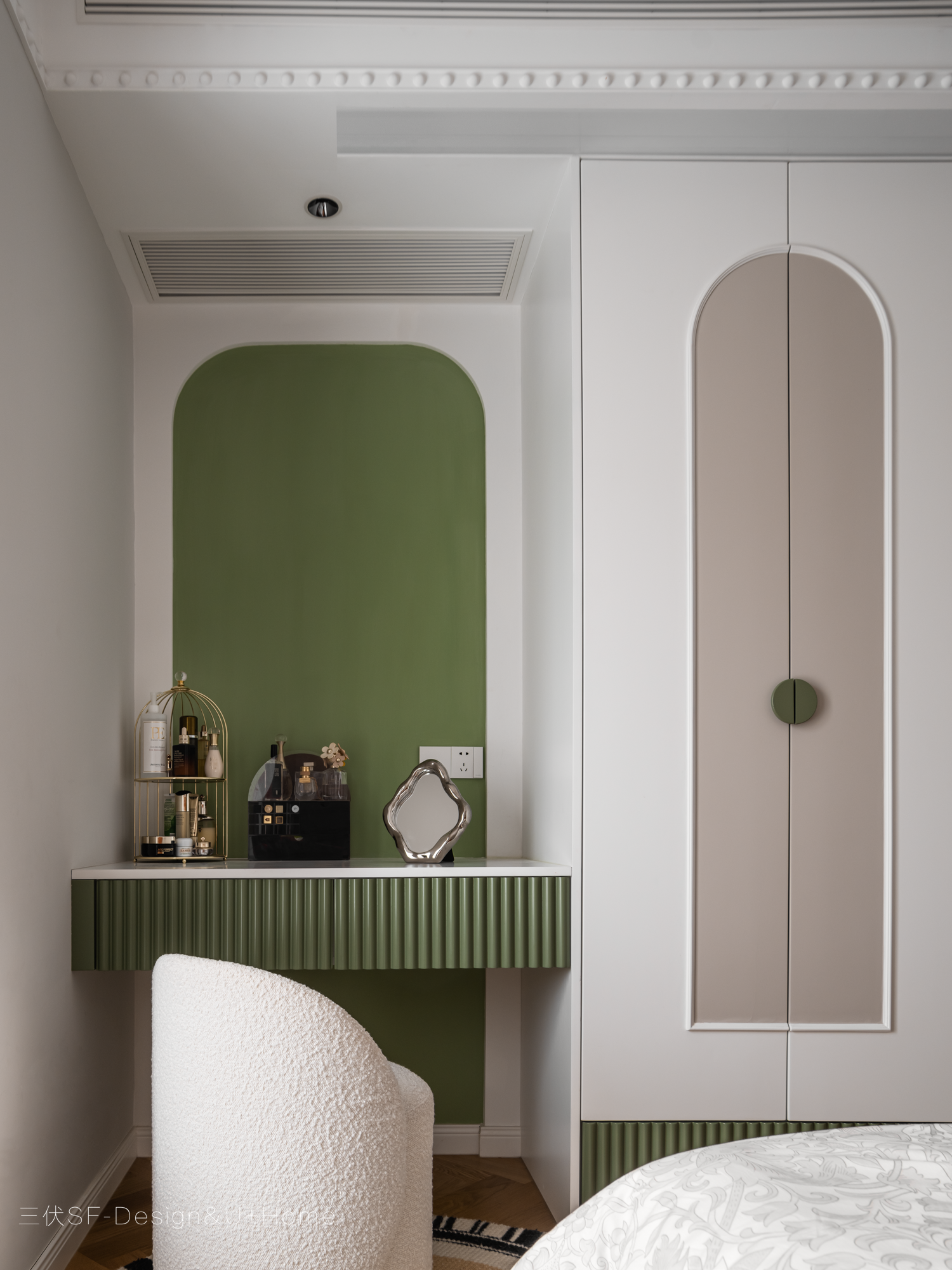 简约与浪漫共融的法式复古住宅-47