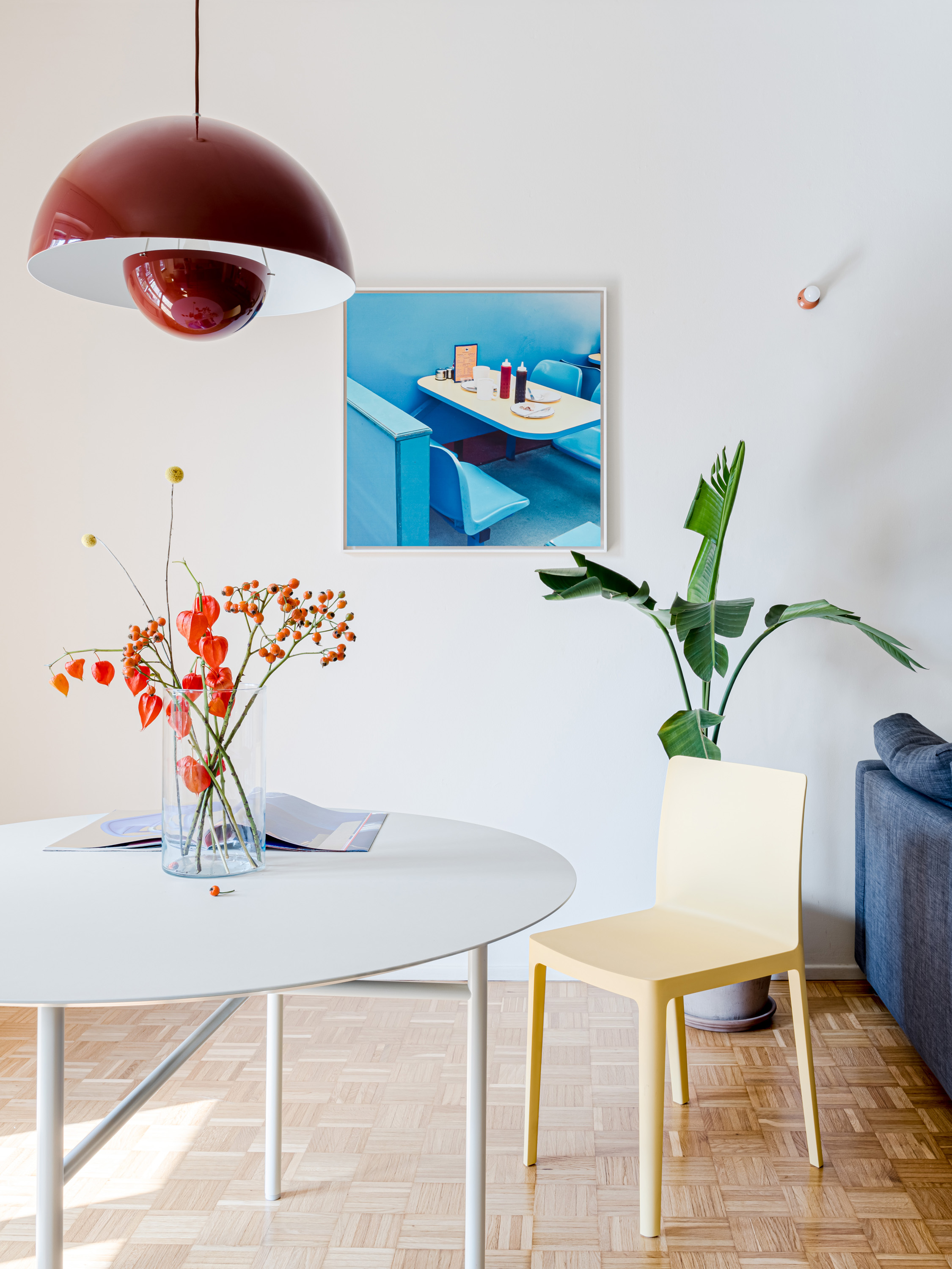 复古糖果色公寓设计-5