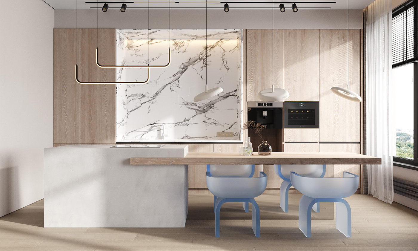 104平 现代简约 空间舒适！-2