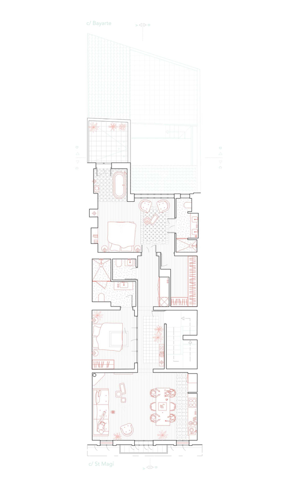 Coworking Sant Magì · 历史建筑改造的现代共享空间丨西班牙丨BARRI Studio-47