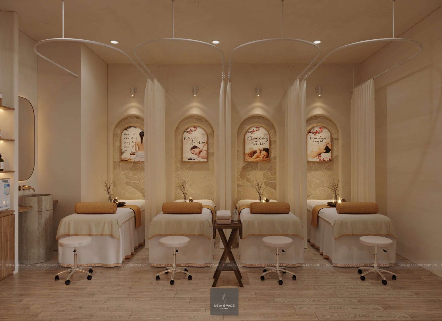 木心水疗中心 全新空间理念丨越南河内-1