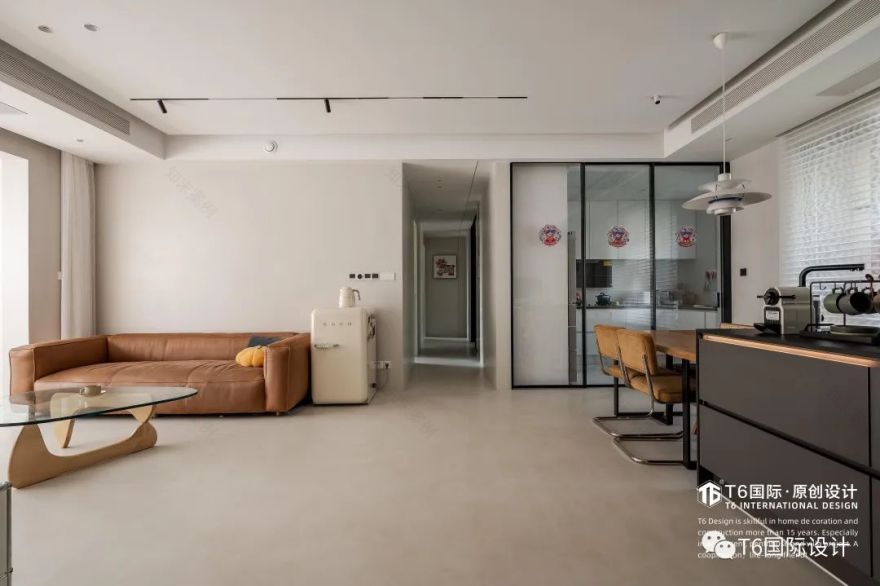 现代极简全屋微水泥设计-22