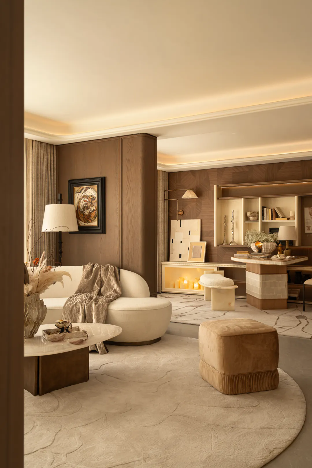 沈阳龙湖·岸芷汀兰样板间丨中国沈阳丨井言设计-15