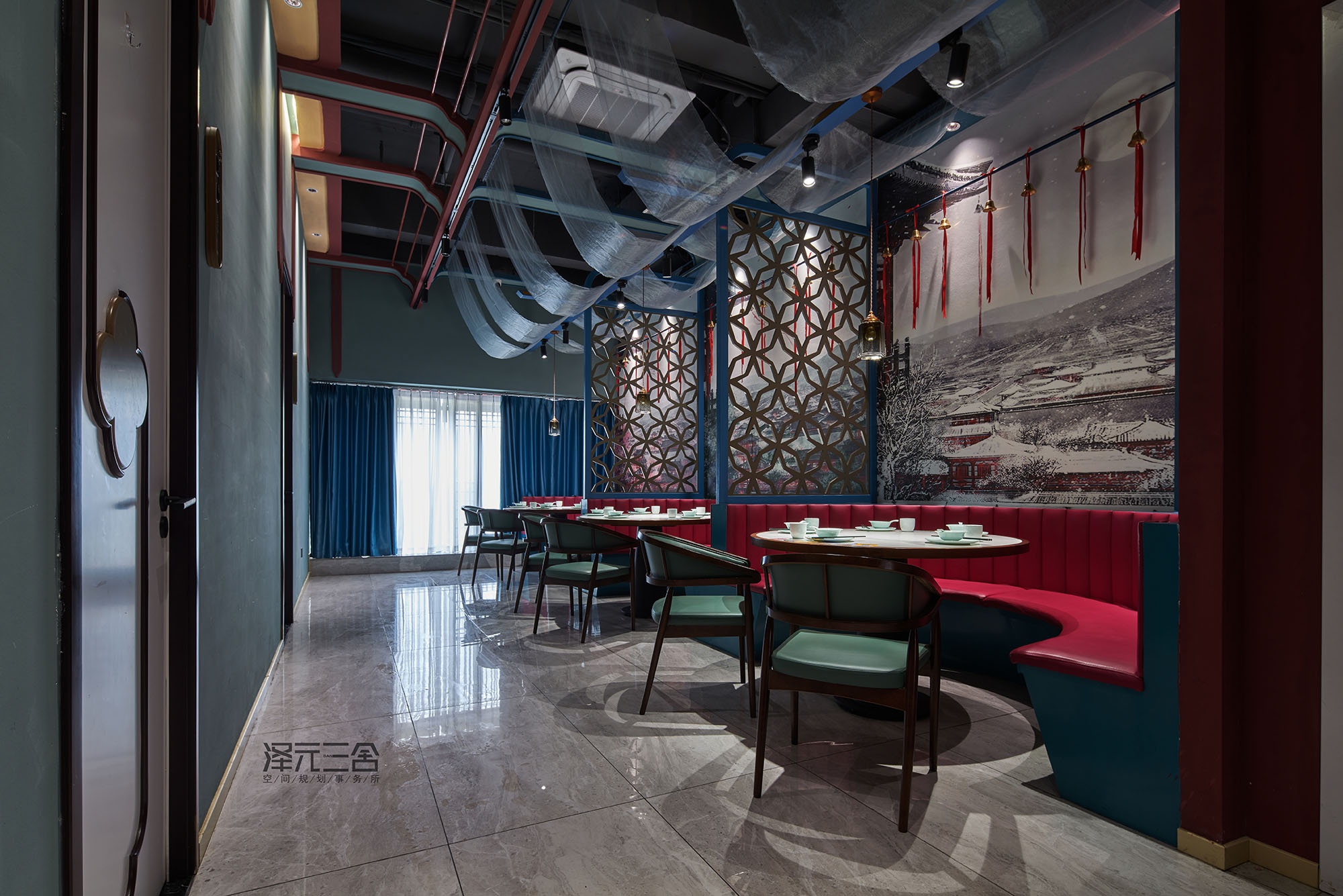 小淮潮餐厅丨中国淮安丨泽元三舍空间规划事务所-29