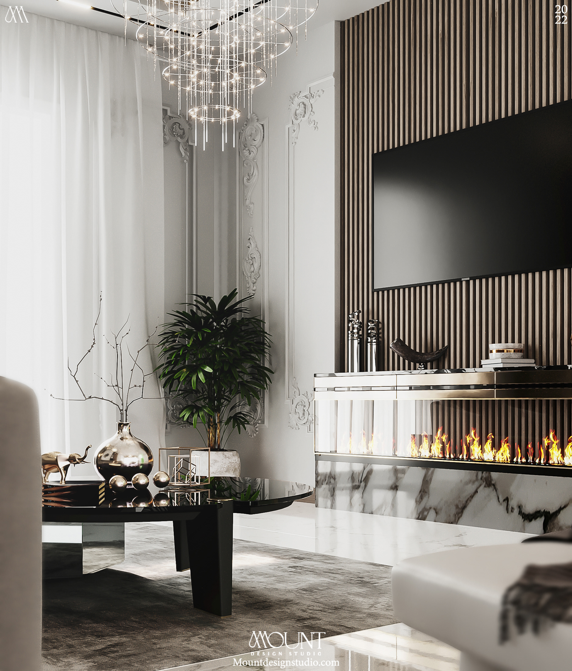 Abd alHaq 公寓室内设计丨埃及丨Mount Design Studio-11