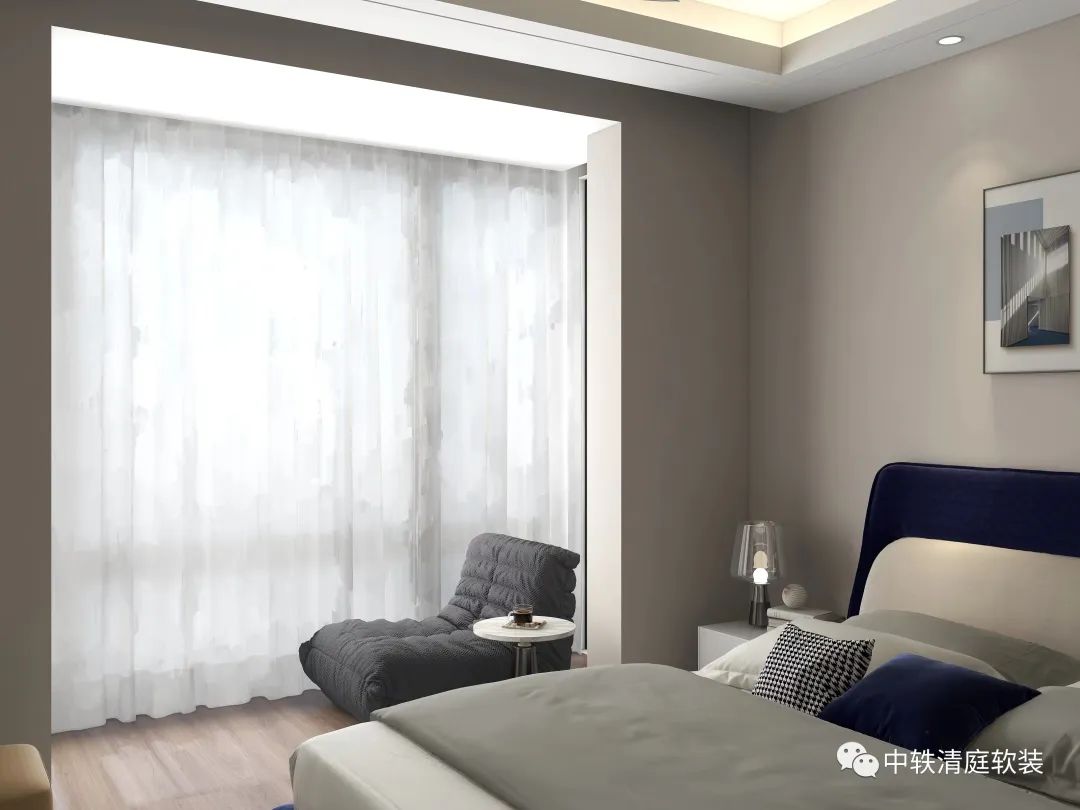 金航府现代极简设计丨中轶清庭软装-23